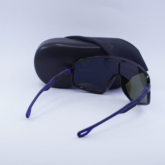 CARRERA 4017/S 0D51 Z0 Shield Sunglasses - Black/Blue Mirror main image 6